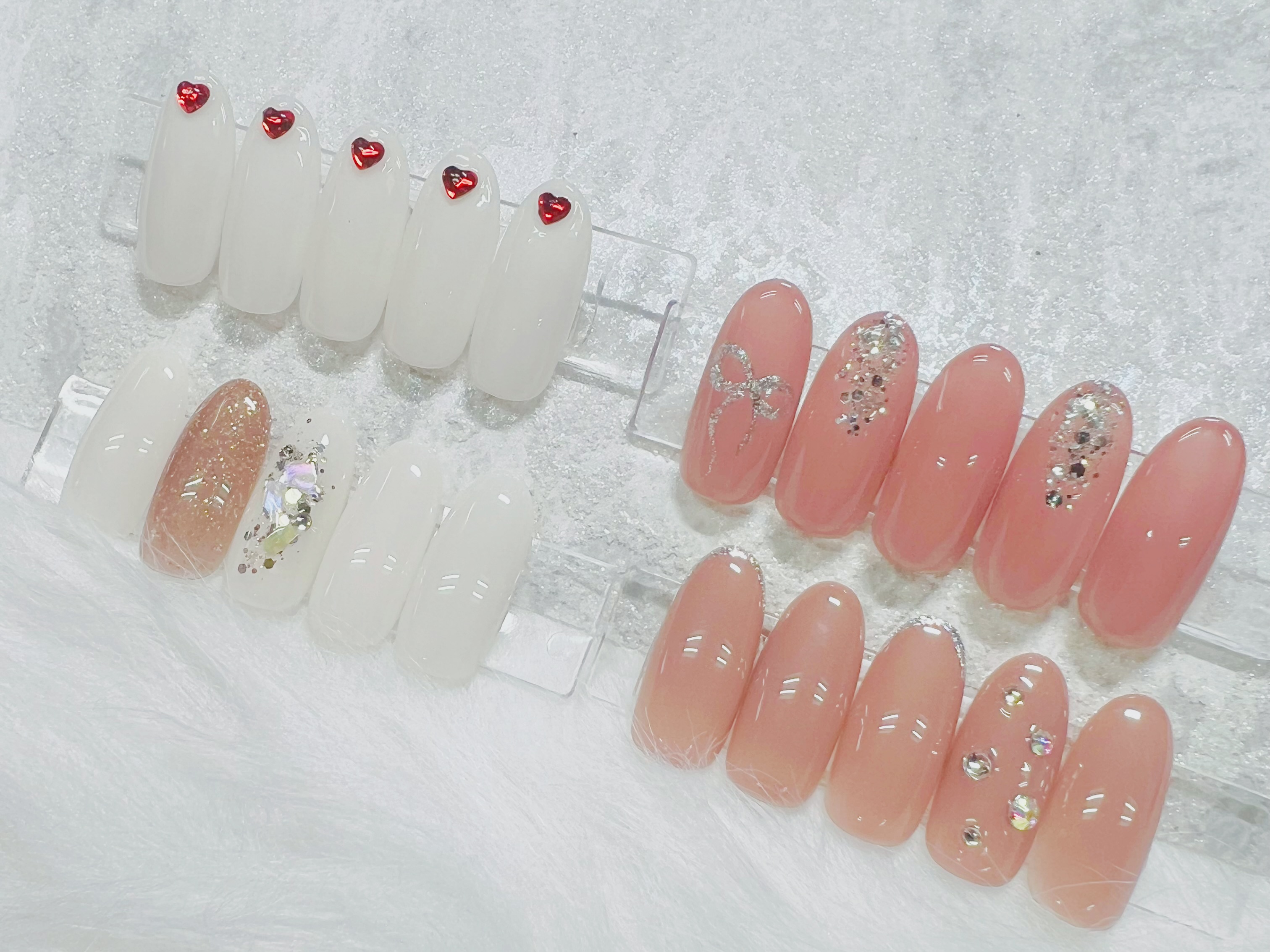 	 ¥6,300 ジェル ◆定額ネイル【シンプル/オフィス】ハンドケア付◎の画像